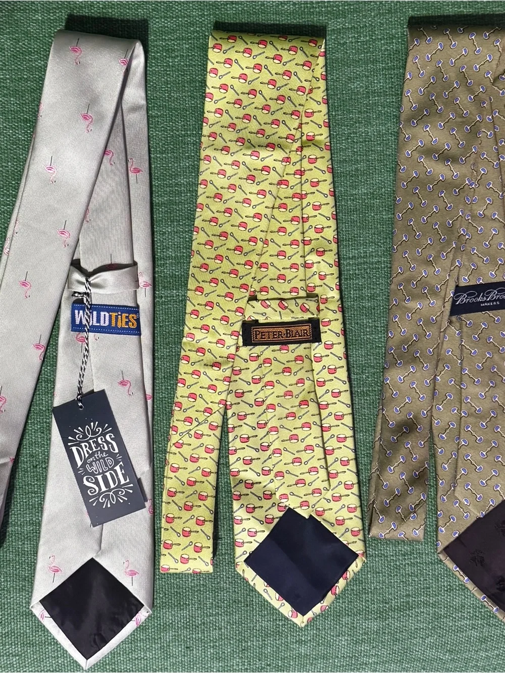 Lot Of 11 Summer Spring Ties Designer Silk Brooks Brothers Makers Zegna Tie +